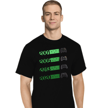 Load image into Gallery viewer, Shirts T-Shirts, Tall / Large / Black 2001 Controller
