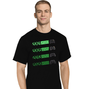 Shirts T-Shirts, Tall / Large / Black 2001 Controller