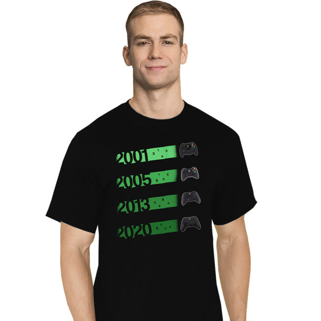 Shirts T-Shirts, Tall / Large / Black 2001 Controller