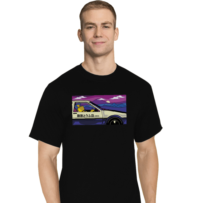 Shirts T-Shirts, Tall / Large / Black Initial B