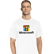 Load image into Gallery viewer, Shirts T-Shirts, Tall / Large / White Minecrosoft
