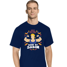 Load image into Gallery viewer, Shirts T-Shirts, Tall / Large / Navy Body By Sabin
