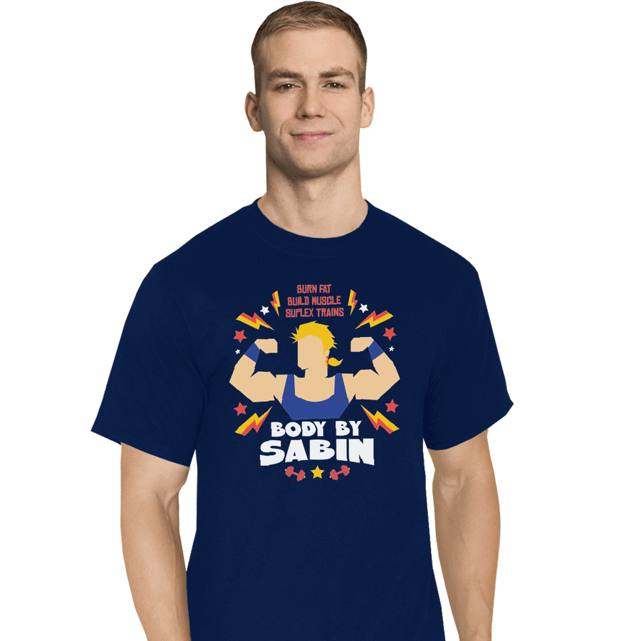 Shirts T-Shirts, Tall / Large / Navy Body By Sabin