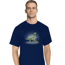 Load image into Gallery viewer, Shirts T-Shirts, Tall / Large / Navy Jurassic Toy
