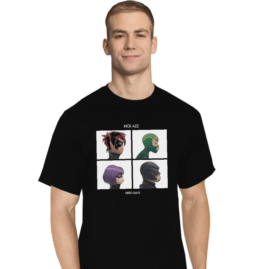 Shirts T-Shirts, Tall / Large / Black Kick Azz