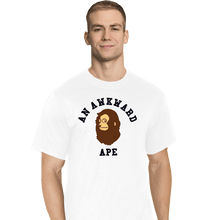 Load image into Gallery viewer, Daily_Deal_Shirts T-Shirts, Tall / Large / White An Awkward Ape
