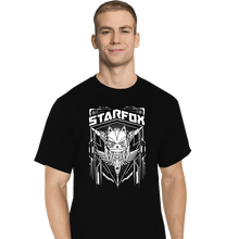 Load image into Gallery viewer, Shirts T-Shirts, Tall / Large / Black Starfox Crest
