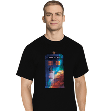 Load image into Gallery viewer, Secret_Shirts T-Shirts, Tall / Large / Black The Police Box
