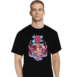 Secret_Shirts T-Shirts, Tall / Large / Black Sukuna
