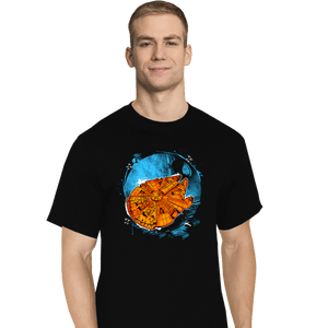 Shirts T-Shirts, Tall / Large / Black That's No Moon