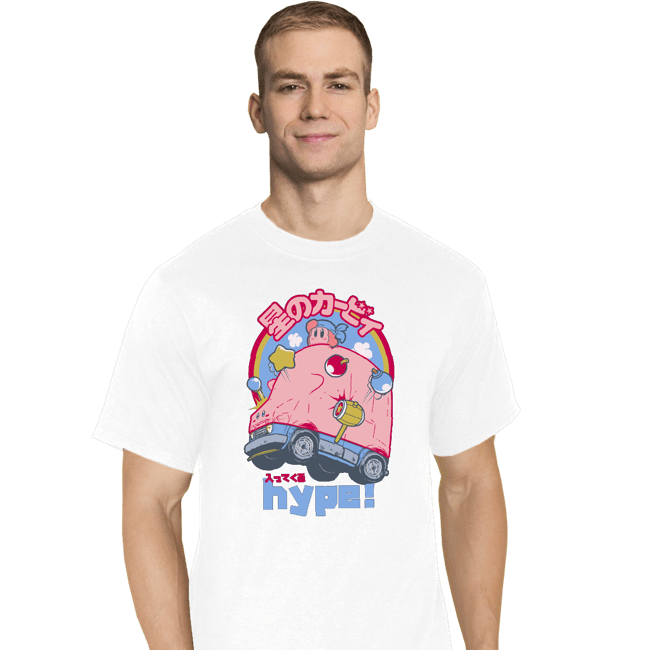 Daily_Deal_Shirts T-Shirts, Tall / Large / White Pink Hype!