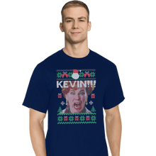 Load image into Gallery viewer, Shirts T-Shirts, Tall / Large / Navy Kevin Sweater
