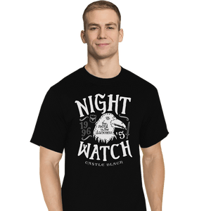 Shirts T-Shirts, Tall / Large / Black Watchers Of The Wall