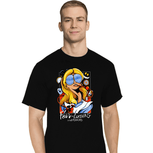 Secret_Shirts T-Shirts, Tall / Large / Black Loathing In Wonderland