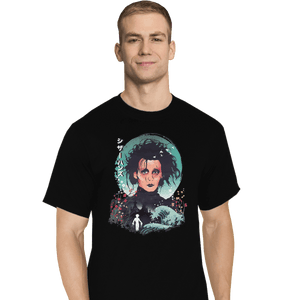 Shirts T-Shirts, Tall / Large / Black Ukiyo Edward