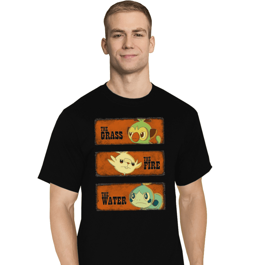 Shirts T-Shirts, Tall / Large / Black The Grass, The Fire, And The Water