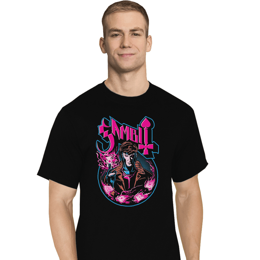 Shirts T-Shirts, Tall / Large / Black Uncanny Cajun