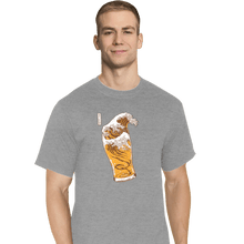 Load image into Gallery viewer, Daily_Deal_Shirts T-Shirts, Tall / Large / Sports Grey The Great Beer Wave
