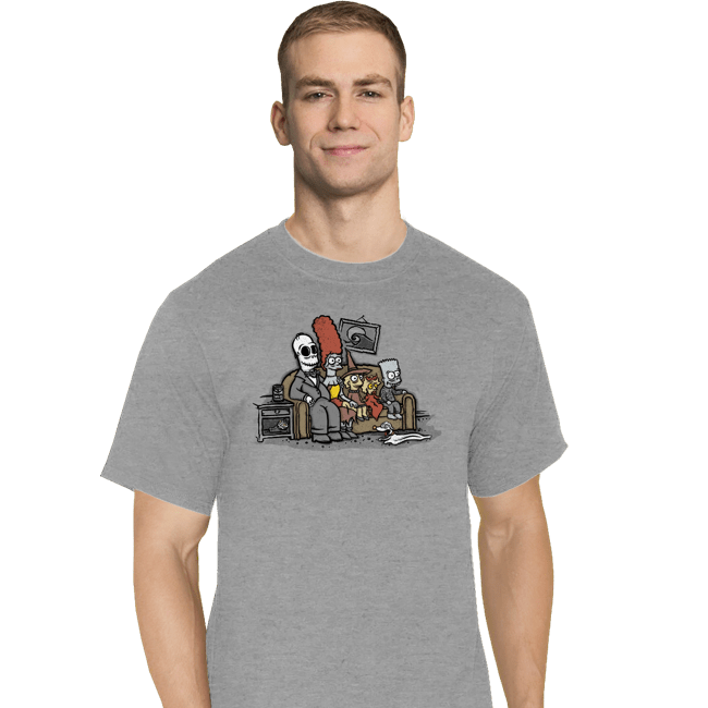 Daily_Deal_Shirts T-Shirts, Tall / Large / Sports Grey The Skellingtons
