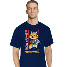 Load image into Gallery viewer, Daily_Deal_Shirts T-Shirts, Tall / Large / Navy Star Prowler
