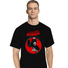 Load image into Gallery viewer, Shirts T-Shirts, Tall / Large / Black The Living Vampire Morbius

