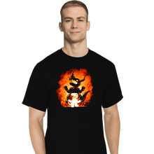 Load image into Gallery viewer, Daily_Deal_Shirts T-Shirts, Tall / Large / Black Fire Evolution
