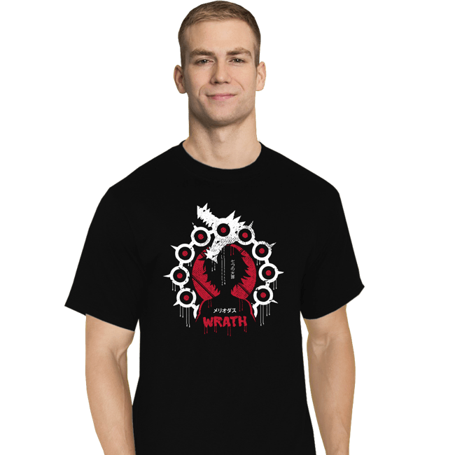 Shirts T-Shirts, Tall / Large / Black Sin of Wrath Dagon
