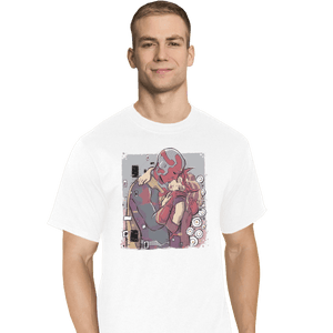 Shirts T-Shirts, Tall / Large / White Wanda Kiss