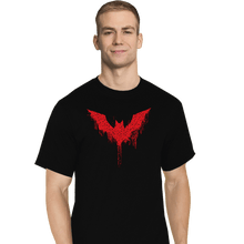 Load image into Gallery viewer, Daily_Deal_Shirts T-Shirts, Tall / Large / Black Future Bat Graffiti
