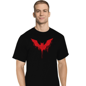 Daily_Deal_Shirts T-Shirts, Tall / Large / Black Future Bat Graffiti