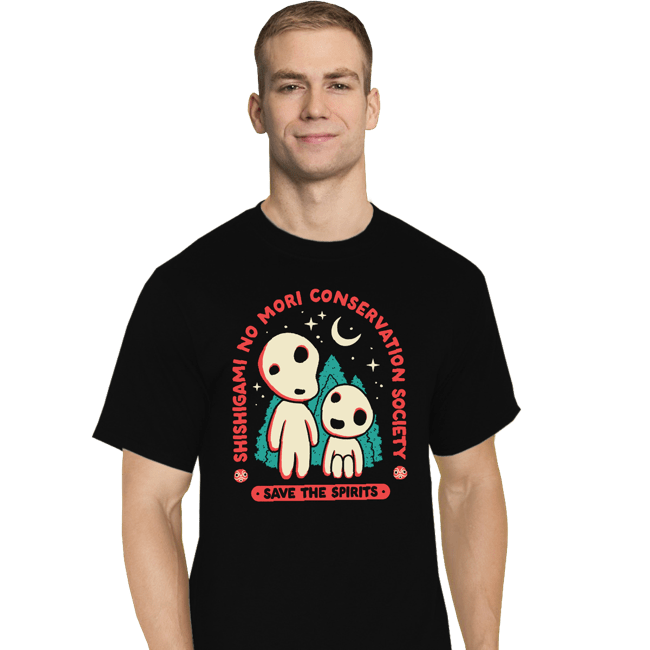 Daily_Deal_Shirts T-Shirts, Tall / Large / Black Save The Spirits