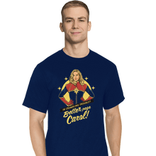 Load image into Gallery viewer, Shirts T-Shirts, Tall / Large / Navy Better Page Carol
