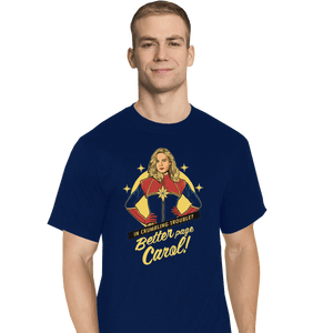 Shirts T-Shirts, Tall / Large / Navy Better Page Carol