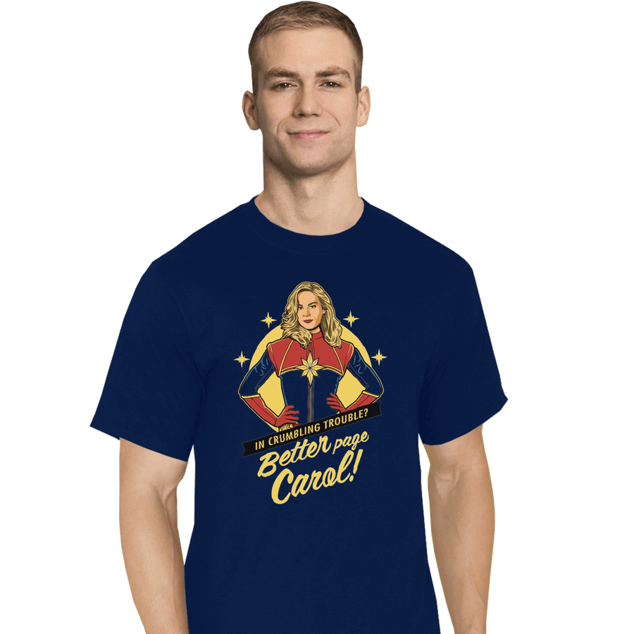 Shirts T-Shirts, Tall / Large / Navy Better Page Carol
