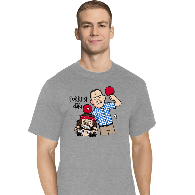 Daily_Deal_Shirts T-Shirts, Tall / Large / Sports Grey Forrest And Dan
