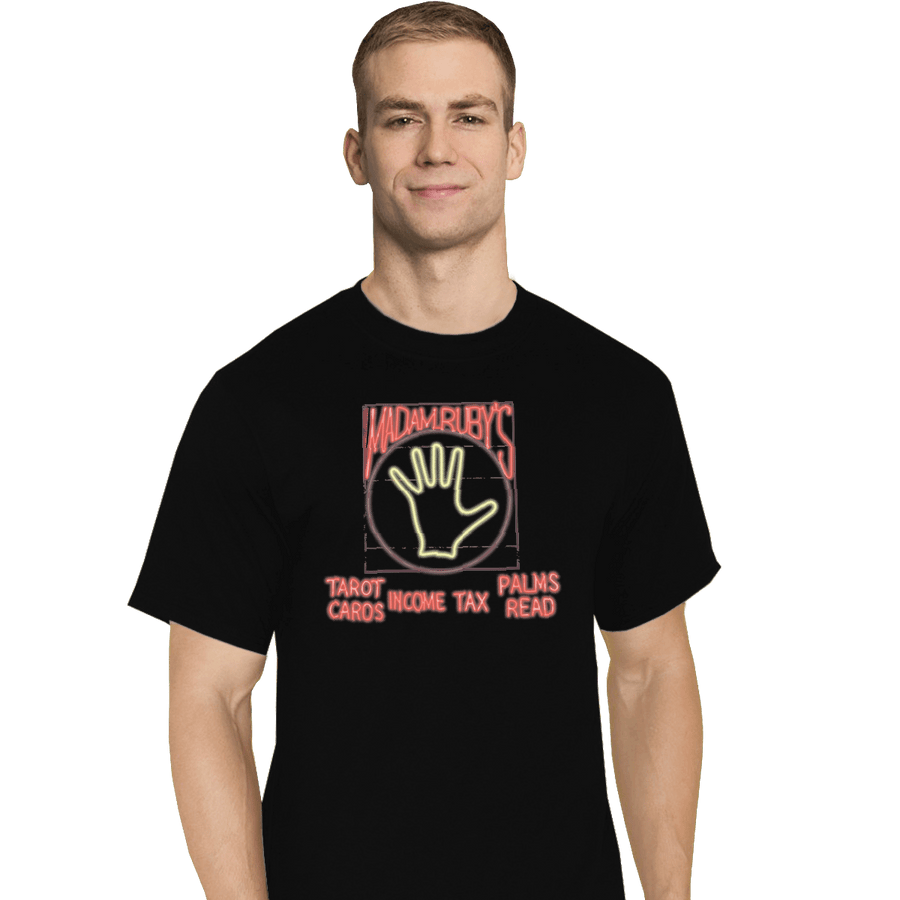 Shirts T-Shirts, Tall / Large / Black Madam Ruby's