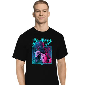 Shirts T-Shirts, Tall / Large / Black Neon Zero