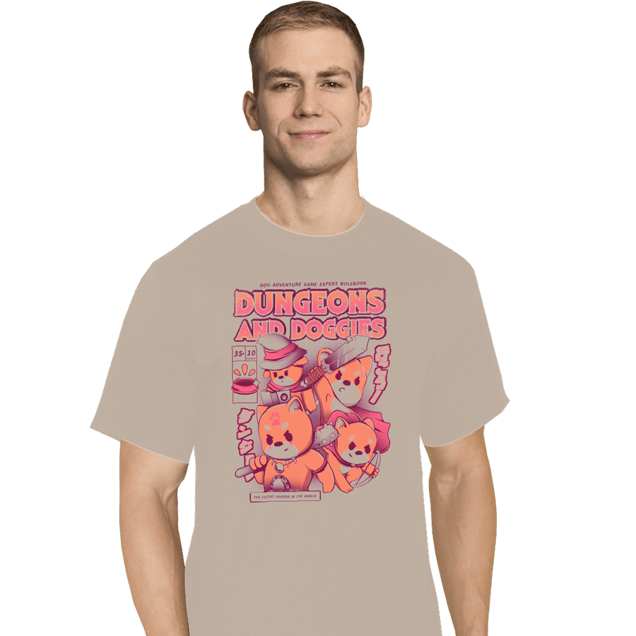Shirts T-Shirts, Tall / Large / White Dungeons And Doggies