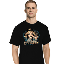 Load image into Gallery viewer, Daily_Deal_Shirts T-Shirts, Tall / Large / Black Barbedwire
