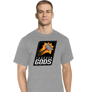 Shirts T-Shirts, Tall / Large / Sports Grey Thunder Gods