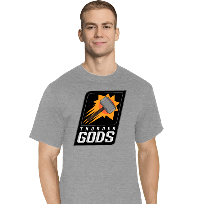Shirts T-Shirts, Tall / Large / Sports Grey Thunder Gods