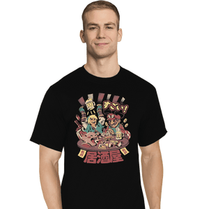 Shirts T-Shirts, Tall / Large / Black Heroes Izakaya
