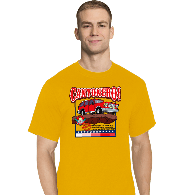 Daily_Deal_Shirts T-Shirts, Tall / Large / White Canyonero!