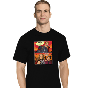 Daily_Deal_Shirts T-Shirts, Tall / Large / Black Not Another Superhero Movie