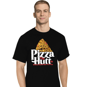 Daily_Deal_Shirts T-Shirts, Tall / Large / Black Pizza Sends Out