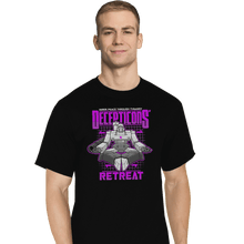 Load image into Gallery viewer, Shirts T-Shirts, Tall / Large / Black Decepticons Retreat
