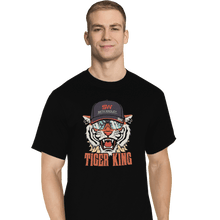 Load image into Gallery viewer, Shirts T-Shirts, Tall / Large / Black Tiger King
