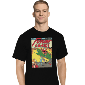Shirts T-Shirts, Tall / Large / Black Future Comics