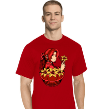 Load image into Gallery viewer, Shirts T-Shirts, Tall / Large / Red Flower Girl
