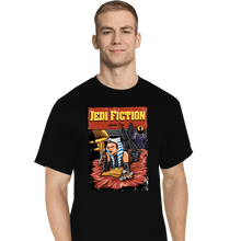 Load image into Gallery viewer, Daily_Deal_Shirts T-Shirts, Tall / Large / Black Jedi Fiction
